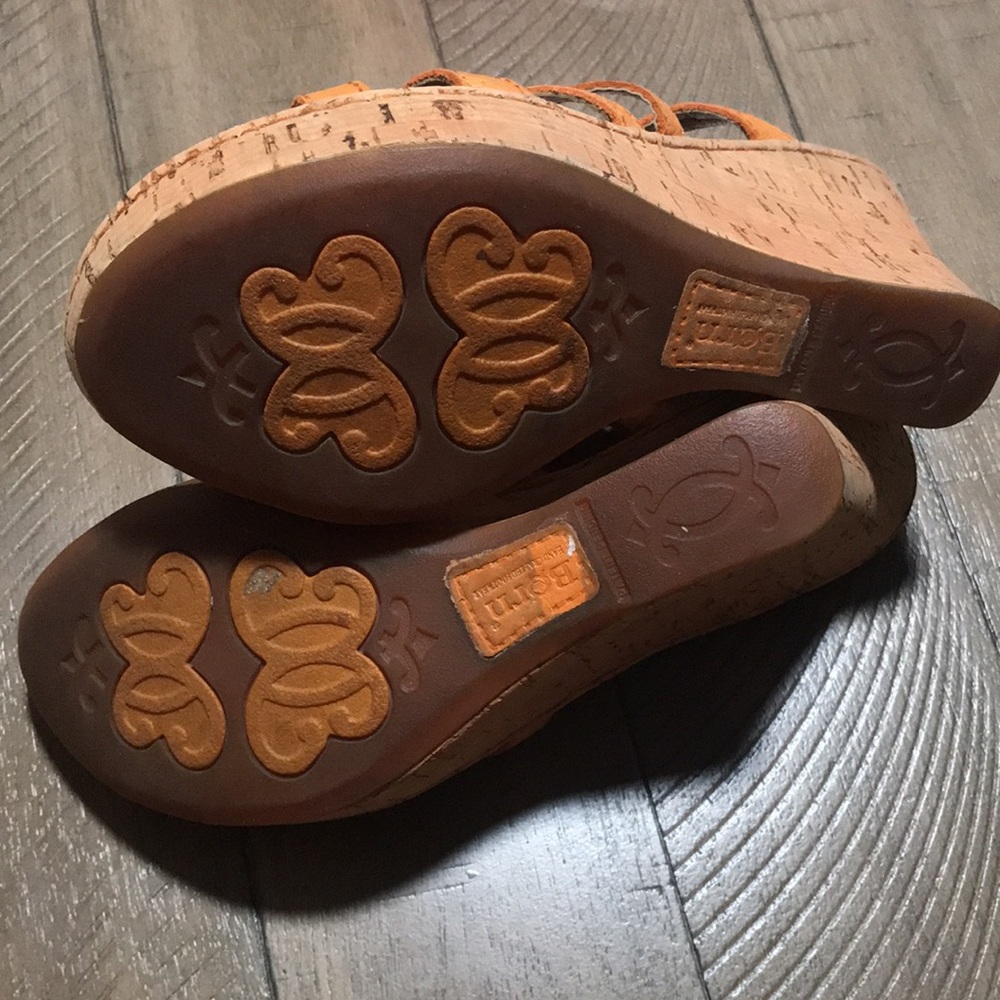 Born Lisi Wedge sandals Sz 6 - Picture 5 of 8